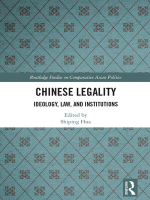cover image of Chinese Legality